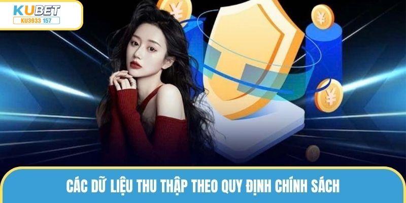 Các dữ liệu thu thập theo quy định chính sách